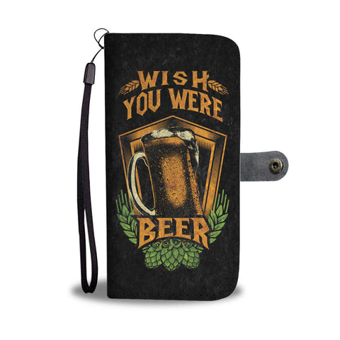 Image of Wallet Phone Case - Wish You Were Here Beer