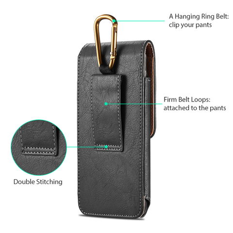 Image of Universal Pouch Leather Phone Case