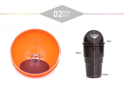 Image of CarTrashMan™ - Universal Car Trash Bin