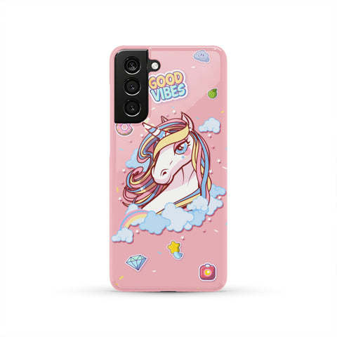 Image of Good Vibes Unicorn Phone Case