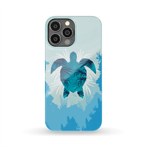Image of Blue Sea Turtle Phone Case