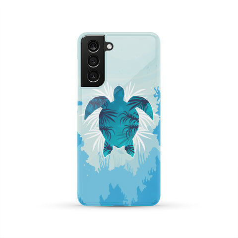 Image of Blue Sea Turtle Phone Case