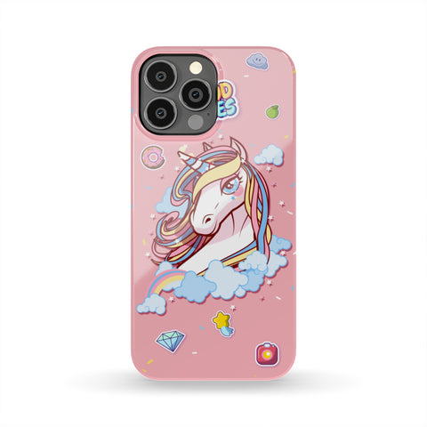 Image of Good Vibes Unicorn Phone Case