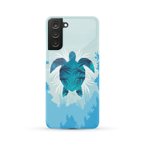 Image of Blue Sea Turtle Phone Case