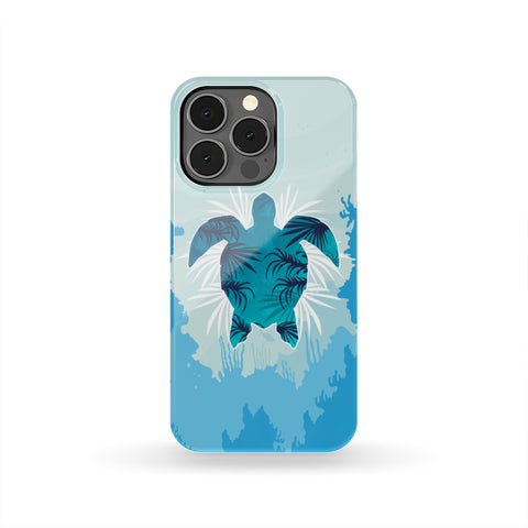 Image of Blue Sea Turtle Phone Case