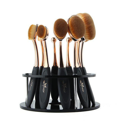 Image of 10 Piece Oval Brush Set