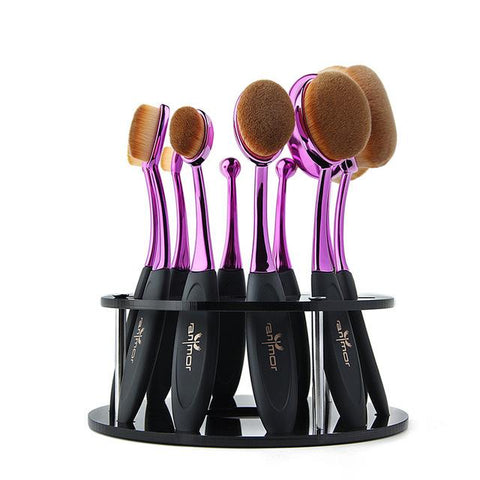 Image of 10 Piece Oval Brush Set