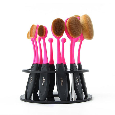 Image of 10 Piece Oval Brush Set