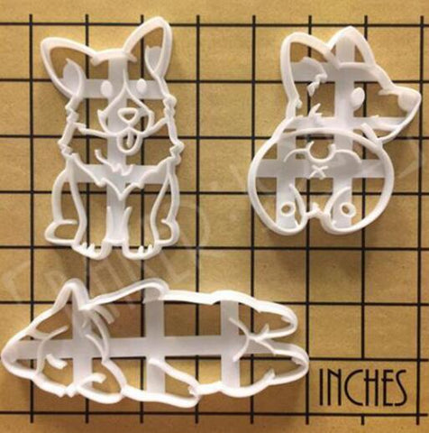 Image of Corgi Cookie Cutter Set