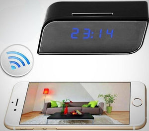 Wireless Security Camera Alarm Clock